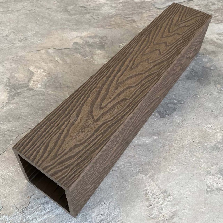 Столб для ограждения из ДПК EasyDecking, Wood-X, Венге купить в Санкт-Петербурге