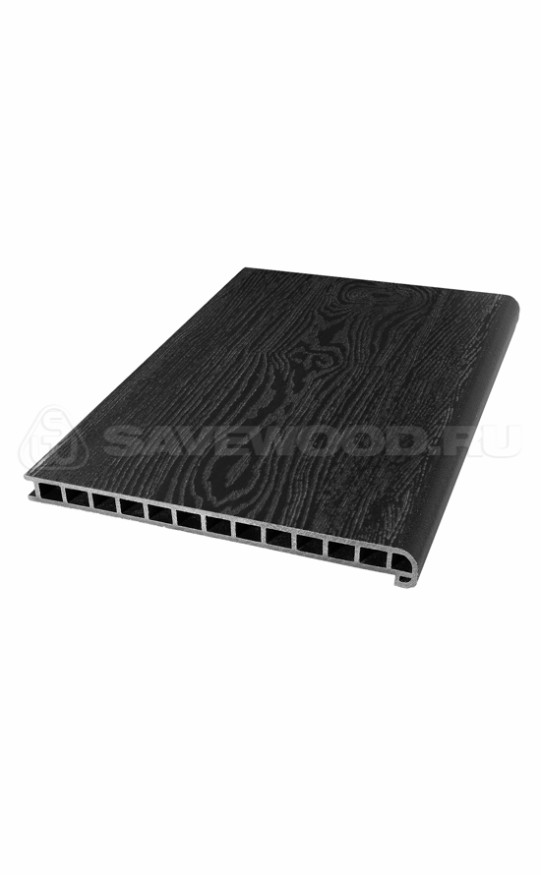 Ступень из ДПК SaveWood, SW Radix (T), Черный купить в Санкт-Петербурге