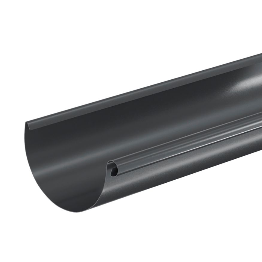 Желоб водосточный Aquasystem, RAL 7024 Тёмно-серый 150/100 купить в Санкт-Петербурге