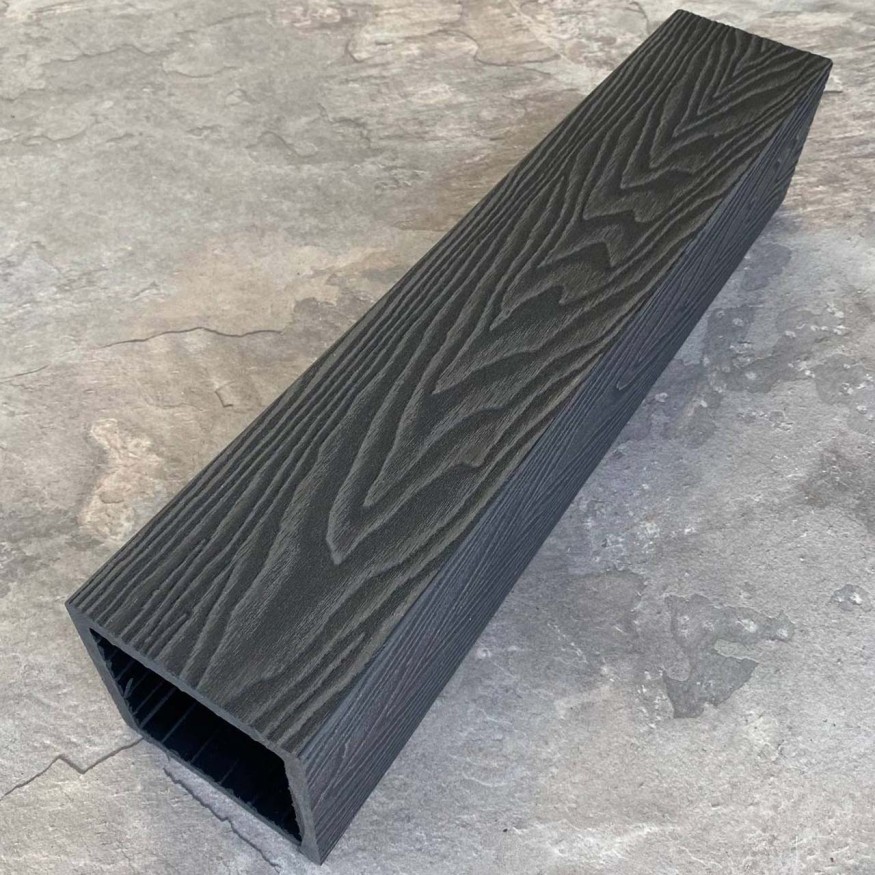 Столб для ограждения из ДПК EasyDecking, Wood-X, Черное дерево купить в Санкт-Петербурге