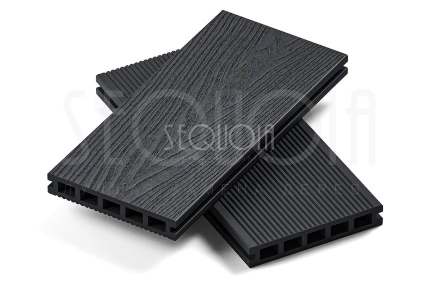 Доска террасная ДПК 3D SEQUOIA Evolution WOOD BLACK купить в Санкт-Петербурге