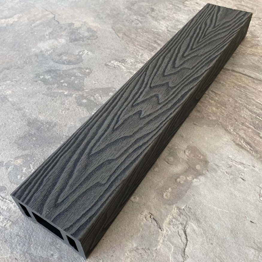 Перила для ограждений из ДПК EasyDecking, Wood-X, Черное дерево купить в Санкт-Петербурге
