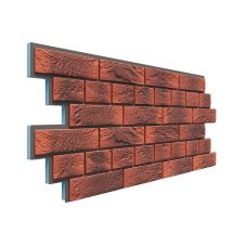 Фасадная термопанель Доломит Венецианский кирпич 20мм, Корса