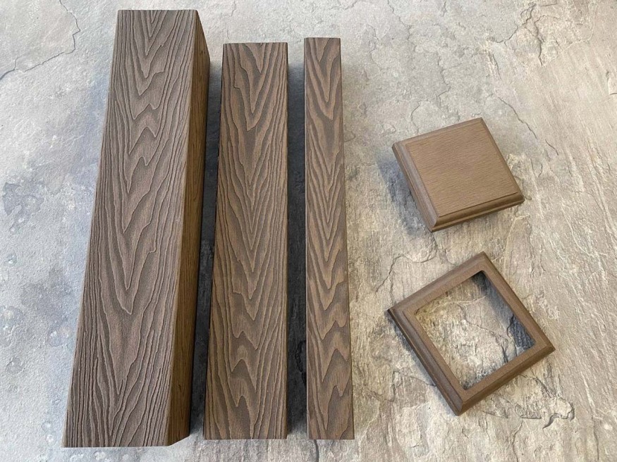 Перила для ограждений из ДПК EasyDecking, Wood-X, Венге купить в Санкт-Петербурге
