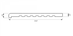 Ступени из ДПК WOODVEX Select Цвет Серый дым купить в Санкт-Петербурге