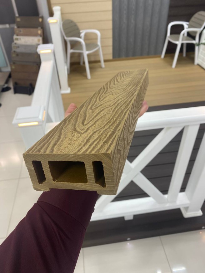Перила для ограждений из ДПК EasyDecking, Wood-X, Дуб купить в Санкт-Петербурге