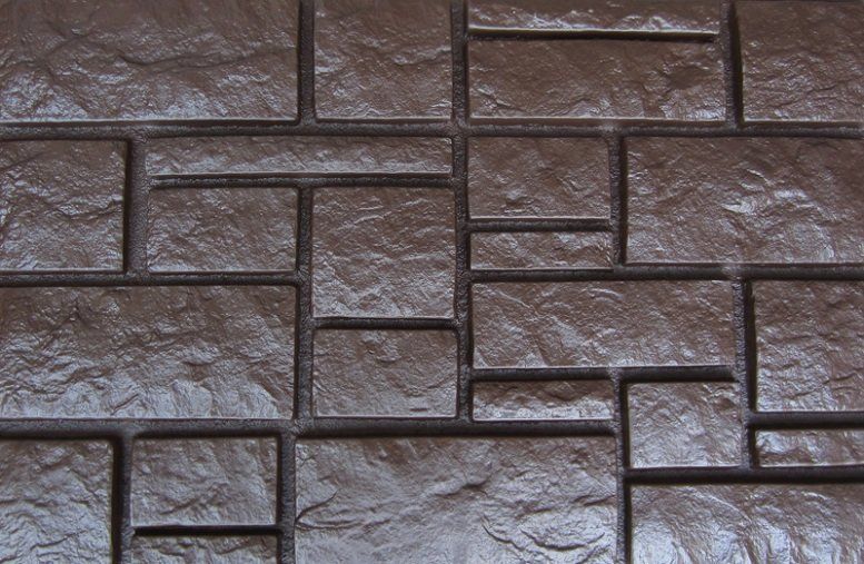 Фасадная панель Аэлит в стиле дворцового камня, цвет коричневый. купить в Санкт-Петербурге
