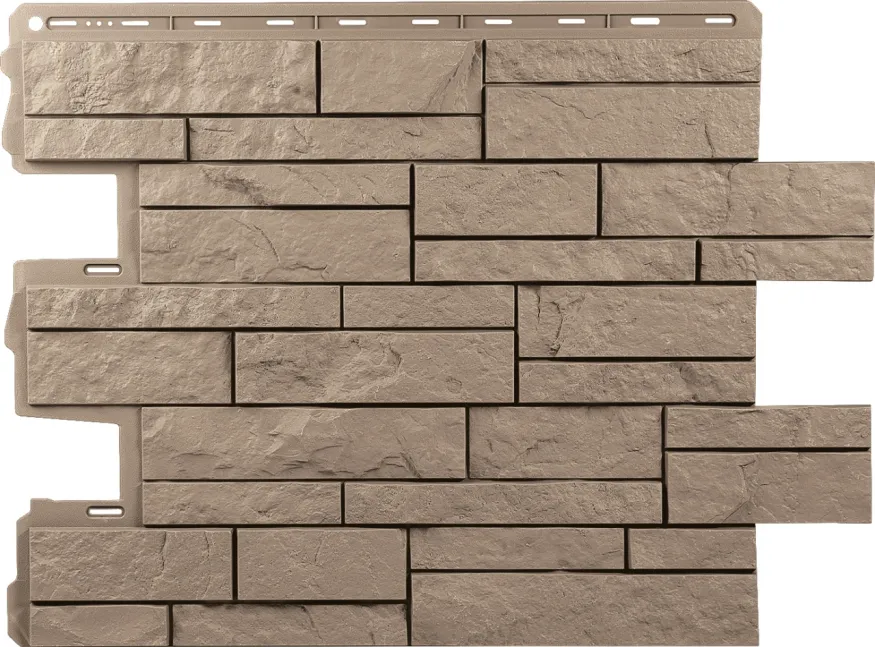 Фасадная панель Альта-Профиль, Шотландия ЭКО Бежевый купить в Санкт-Петербурге