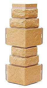 Угол T-Сайдинг, Дикий Камень Бежевый купить в Санкт-Петербурге