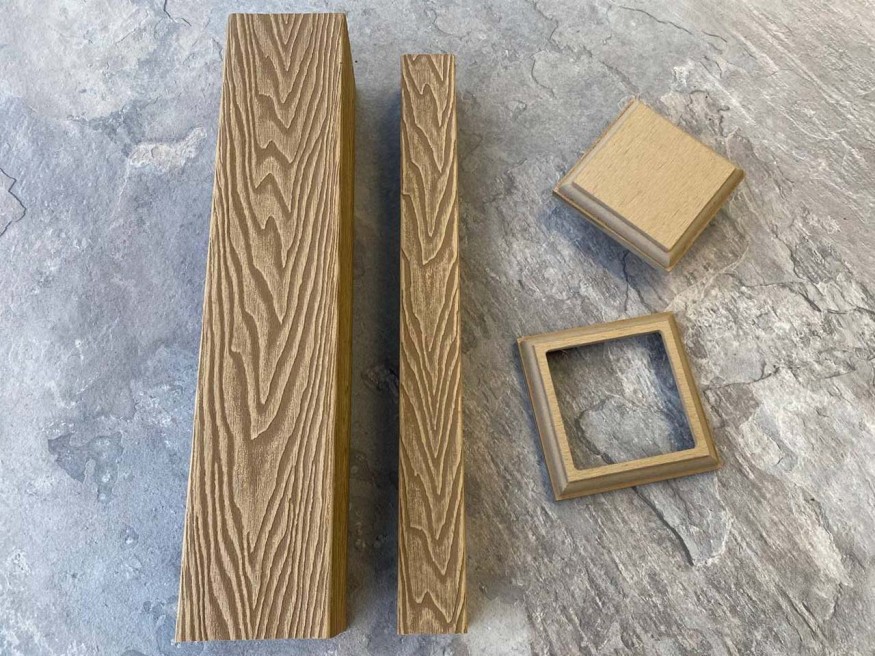 Балясина для ограждений из ДПК EasyDecking, Wood-X, Дуб купить в Санкт-Петербурге