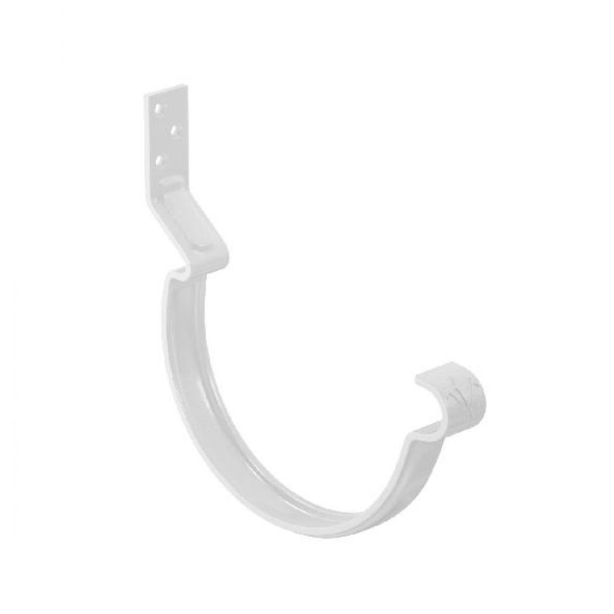Короткий крюк для крепления желоба Aquasystem RR 20, белый, 125/90 купить в Санкт-Петербурге
