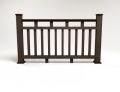 Ограждение из древесно-полимерного композита FG8 венге купить в Санкт-Петербурге