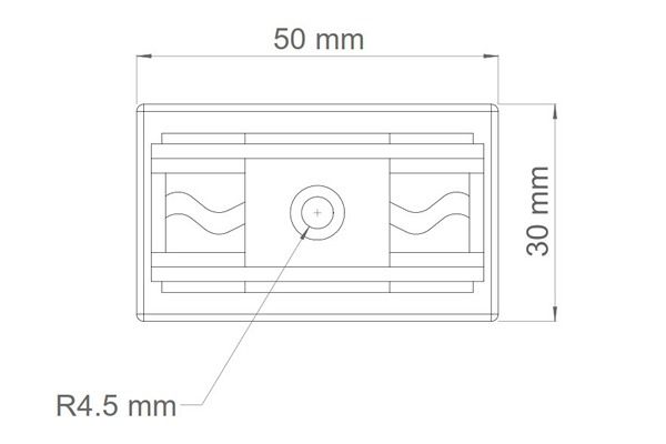 Кляммер для террасной доски пластиковый Savewood купить в Санкт-Петербурге