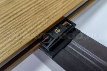 Кляммер для террасной доски пластиковый Savewood