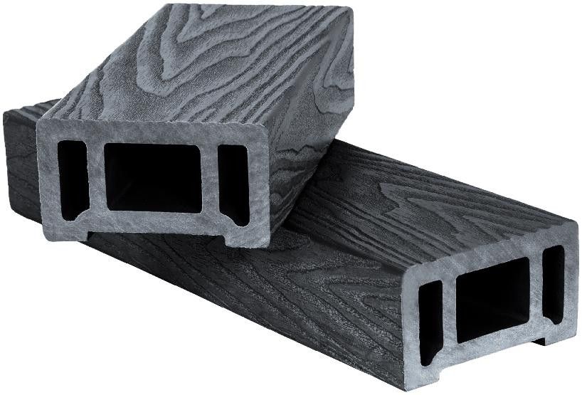 Поручень Polivan SINGARAJA 3D, черный с текстурой дерева. купить в Санкт-Петербурге