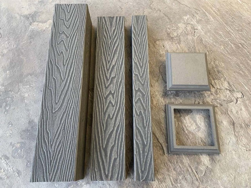 Балясина для ограждений из ДПК EasyDecking, Wood-X, Серый купить в Санкт-Петербурге