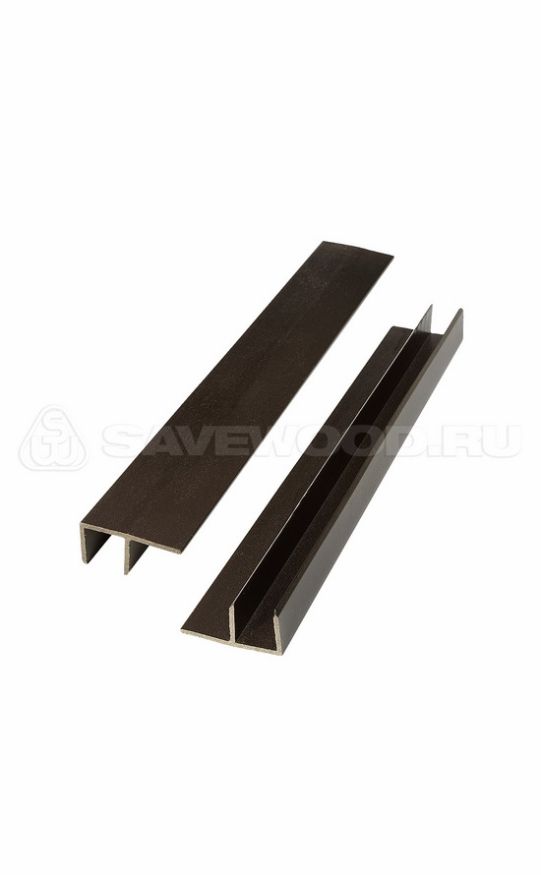 F-профиль ДПК Savewood, Темно-коричневый купить в Санкт-Петербурге