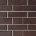 Фасадная панель FineBer, Кирпич облицовочный 3D, Коричнево-чёрный купить в Санкт-Петербурге