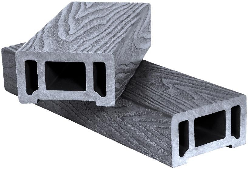 Поручень Polivan SINGARAJA с 3D текстурой дерева, серый цвет. купить в Санкт-Петербурге