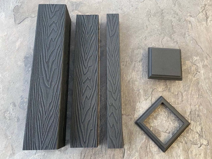 Балясина для ограждений из ДПК EasyDecking, Wood-X, Черное дерево купить в Санкт-Петербурге