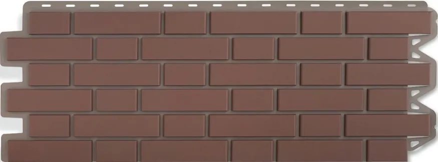 Фасадная панель Альта-Профиль, Клинкерный кирпич, Жжёный купить в Санкт-Петербурге