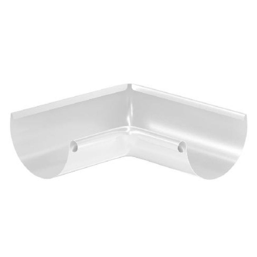 Угол внутренний желоба 90° Aquasystem, RR 20, белый 125/90 купить в Санкт-Петербурге