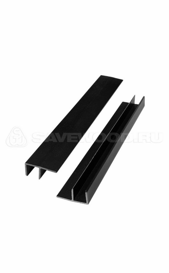F-профиль ДПК Savewood, Черный купить в Санкт-Петербурге