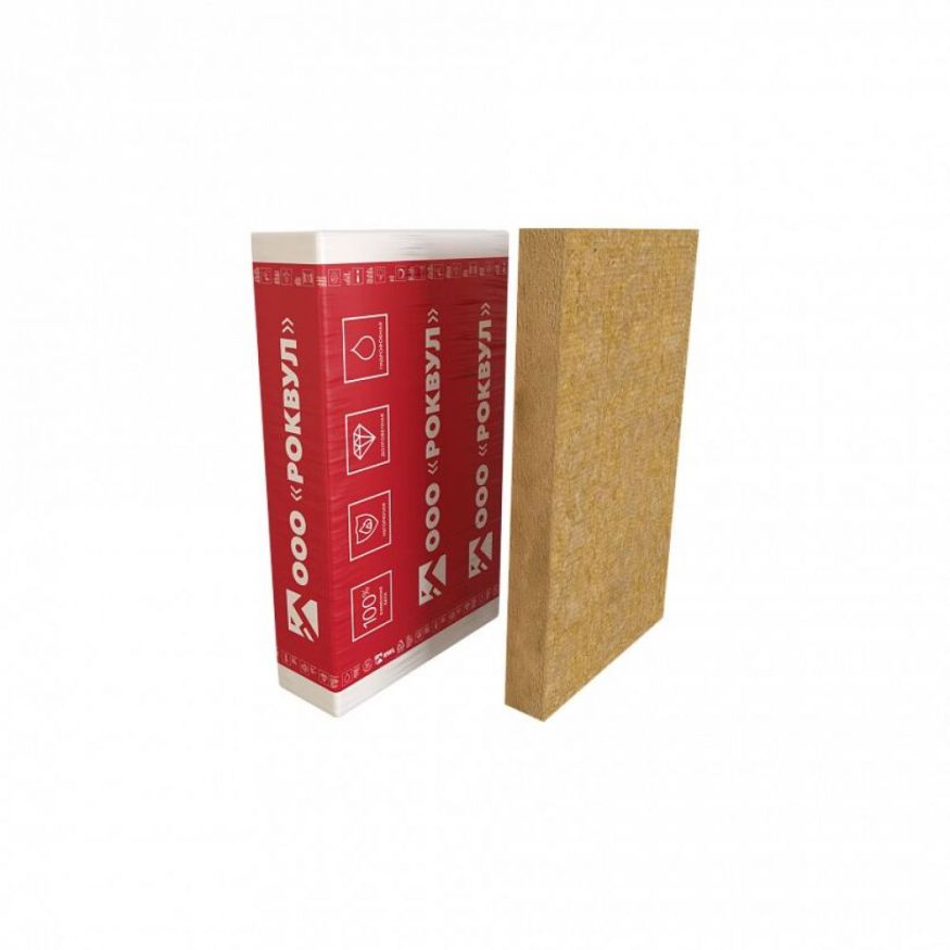 Утеплитель Rockwool ФАСАД БАТТС Оптима 50х600х1200/5шт/3.6м2/0.18м3 (36упак/палл) Rockwool купить в Санкт-Петербурге