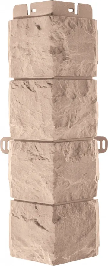 Угол наружный Альта-Профиль, Фагот ЭКО, Кремовый купить в Санкт-Петербурге