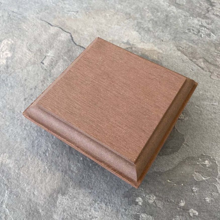 Крышка столба для ДПК ограждений EasyDecking, Wood-X, Коричневый купить в Санкт-Петербурге