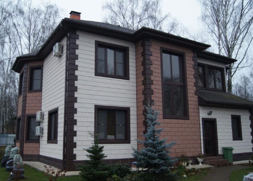 Фасадная панель Альта-Профиль Неаполь ЭКО Белый купить в Санкт-Петербурге