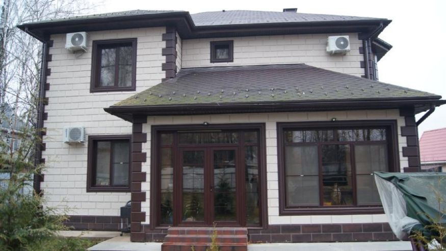 Фасадная панель Альта-Профиль Неаполь ЭКО Белый купить в Санкт-Петербурге