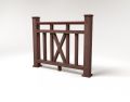 Ограждение из ДПК FG6 коричневое купить в Санкт-Петербурге
