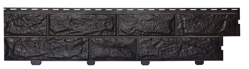 Формованный сайдинг Альта Профиль Камень вулканический, Обсидиан купить в Санкт-Петербурге