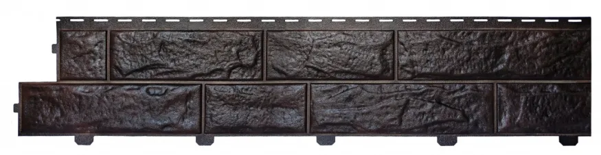 Формованный сайдинг Альта Профиль Камень вулканический, Обсидиан купить в Санкт-Петербурге