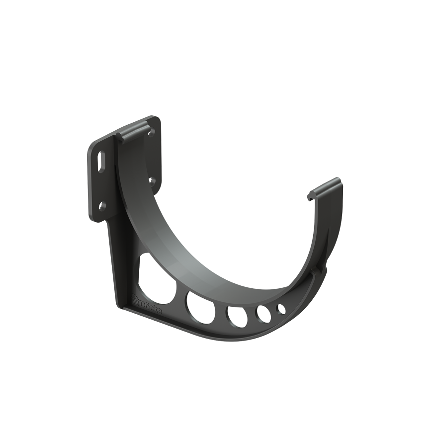 Кронштейн для желоба Docke Standard, серый цвет купить в Санкт-Петербурге