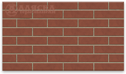 Фасадные термопанели Аляска серия Классика 35. Amsterdam red купить в Санкт-Петербурге