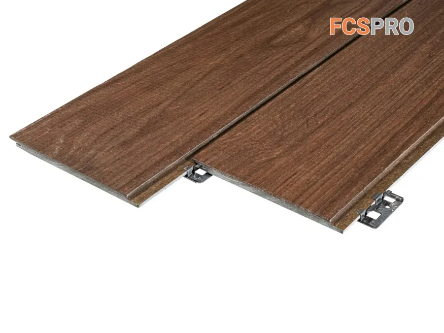 Фиброцементная панель FCSPRO Decor Wood Click Береза купить в Санкт-Петербурге
