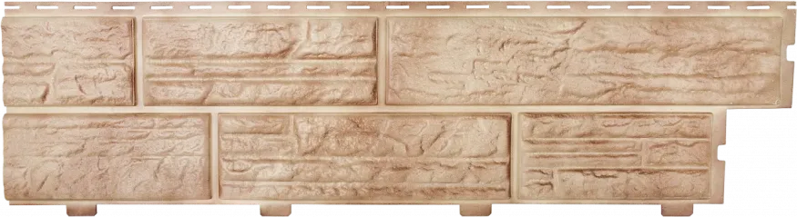 Формованный сайдинг Альта Профиль Сланцевая порода, Бежевый купить в Санкт-Петербурге