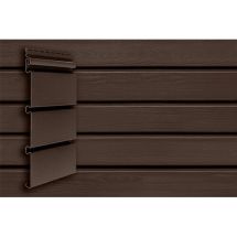 Сайдинг Архитектурный Планкен Grand Line Цвет Темный Дуб