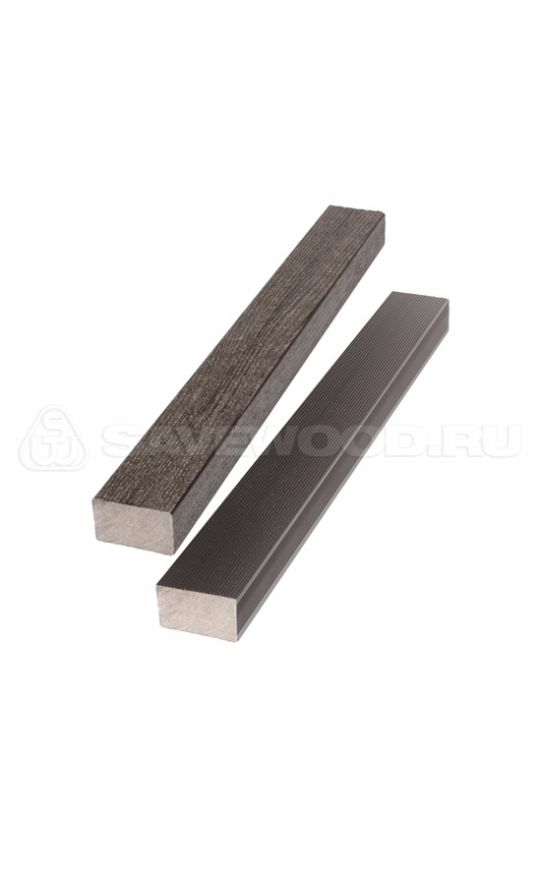 Брус лавочный (полнотелый) Savewood, Темно-коричневый купить в Санкт-Петербурге