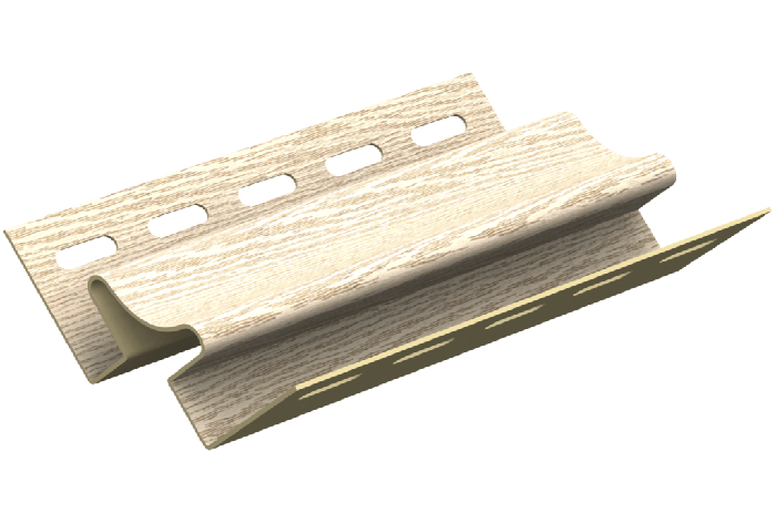 Внутренний угол Ю-Пласт, Timberblock Ясень, Золотистый оттенок купить в Санкт-Петербурге