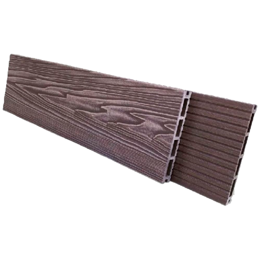 Террасная доска NanoWood Comfort 3D в цвете Венге купить в Санкт-Петербурге