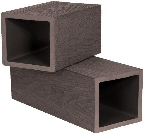 Опорный столб Polivan SINGARAJA 3D, текстура дерева, темно-коричневый купить в Санкт-Петербурге