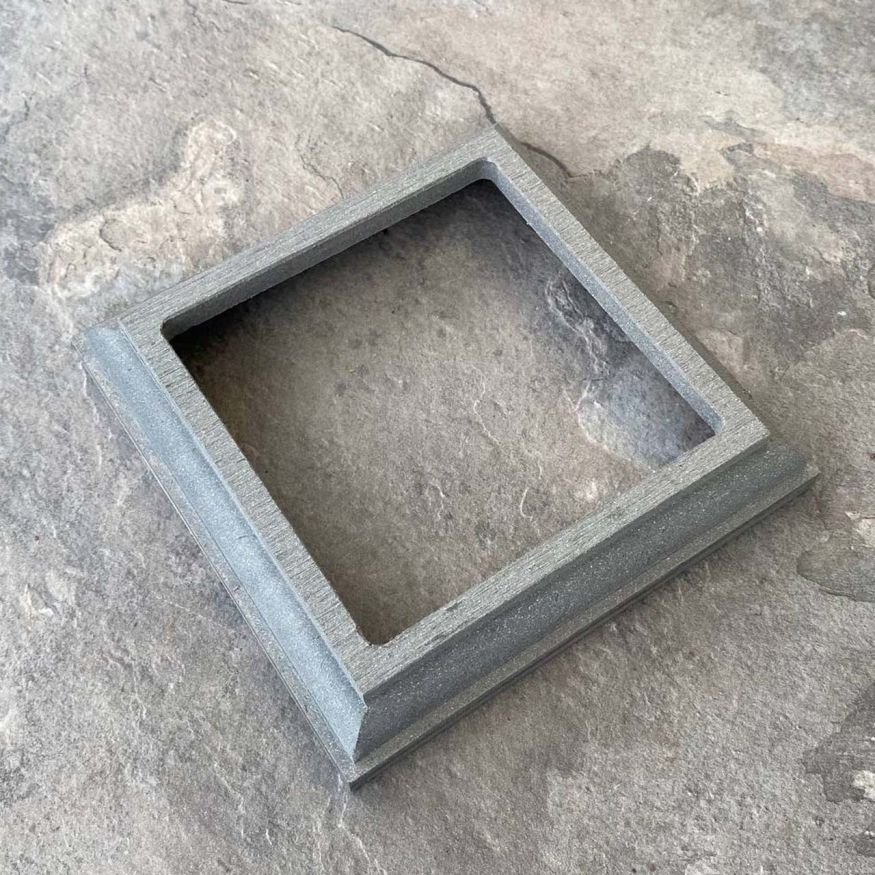 Юбка столба для ДПК ограждений EasyDecking, Wood-X, Серый купить в Санкт-Петербурге