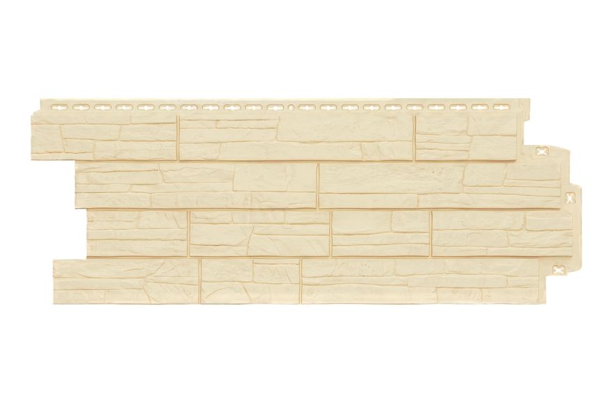 Фасадная панель Grand Line, Сланец Classic, Бежевый купить в Санкт-Петербурге