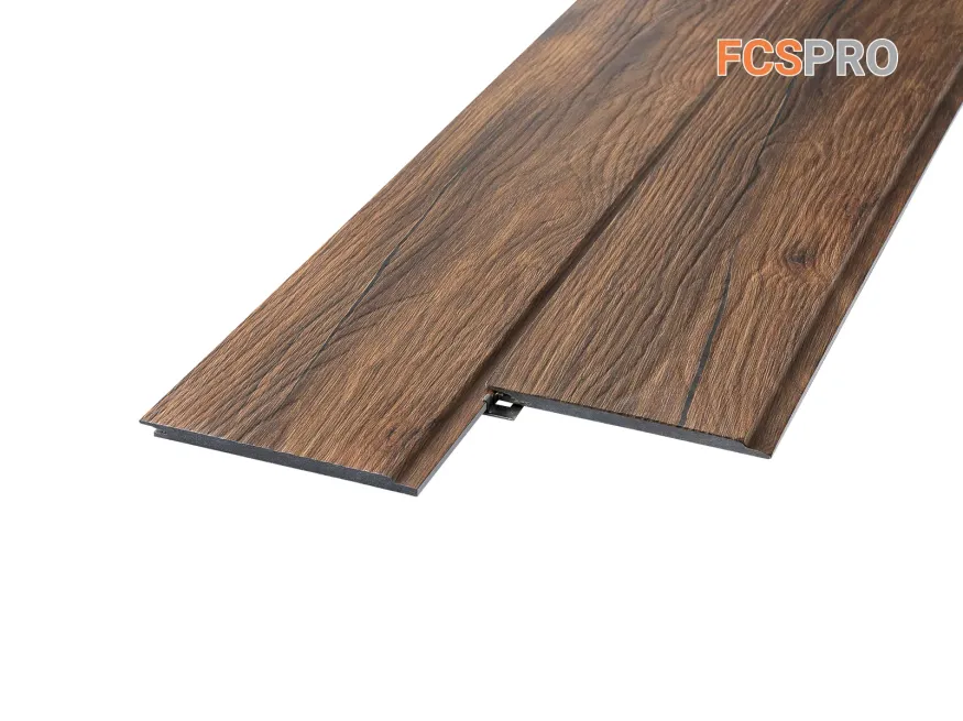 Фиброцементная панель FCSPRO Decor Wood Click Кедр купить в Санкт-Петербурге