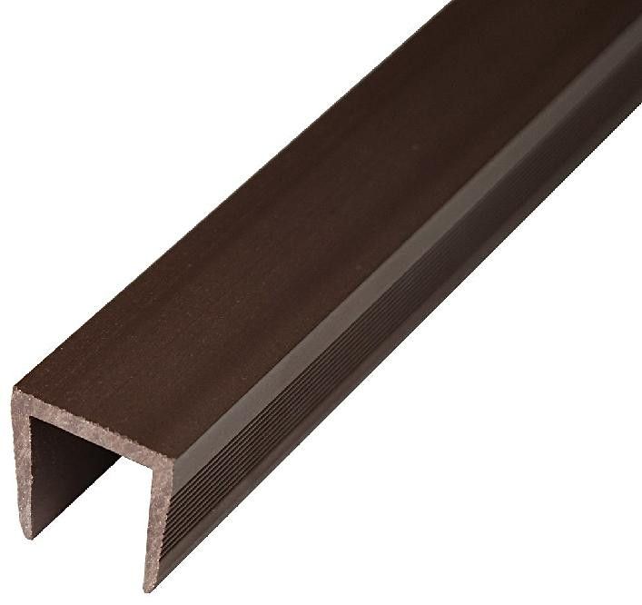 П-Профиль DPK FAYNAG шоколадного цвета купить в Санкт-Петербурге