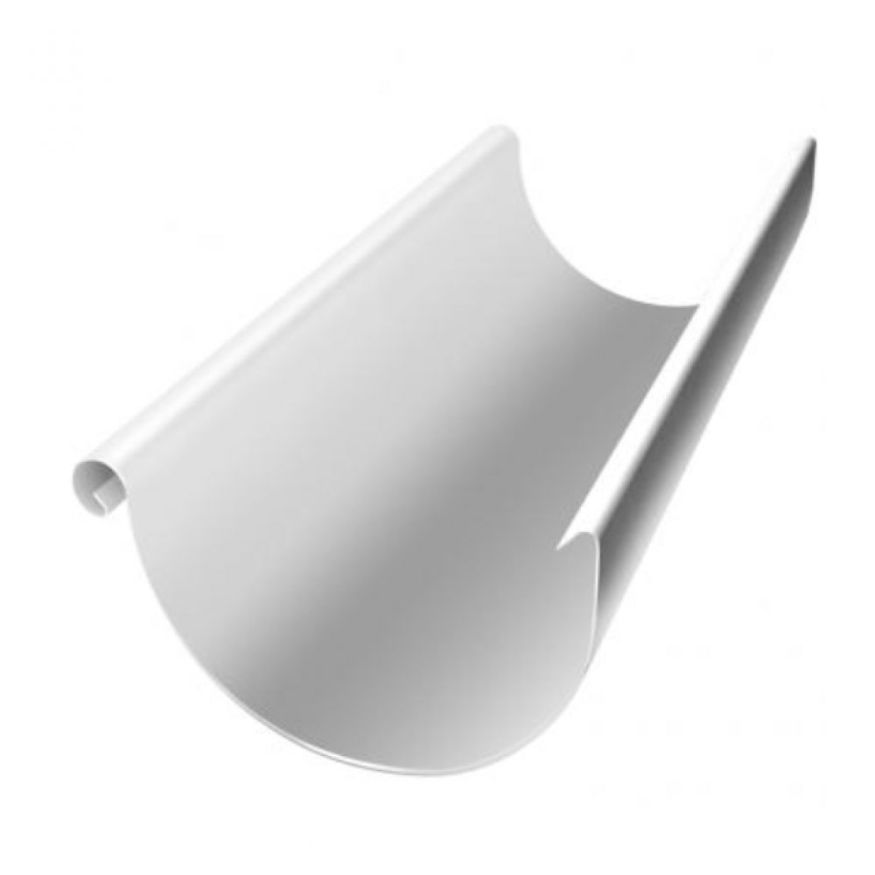 Водосточный желоб 3 метра, Grand Line, белого цвета (RAL 9003) купить в Санкт-Петербурге