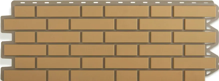 Фасадная панель Альта-Профиль, Клинкерный кирпич, Бежевый купить в Санкт-Петербурге